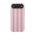 Candy Stripe coquette biodegradable case design