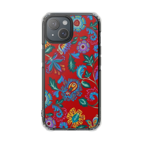 Bohemian Floral | Clear MagSafe Case