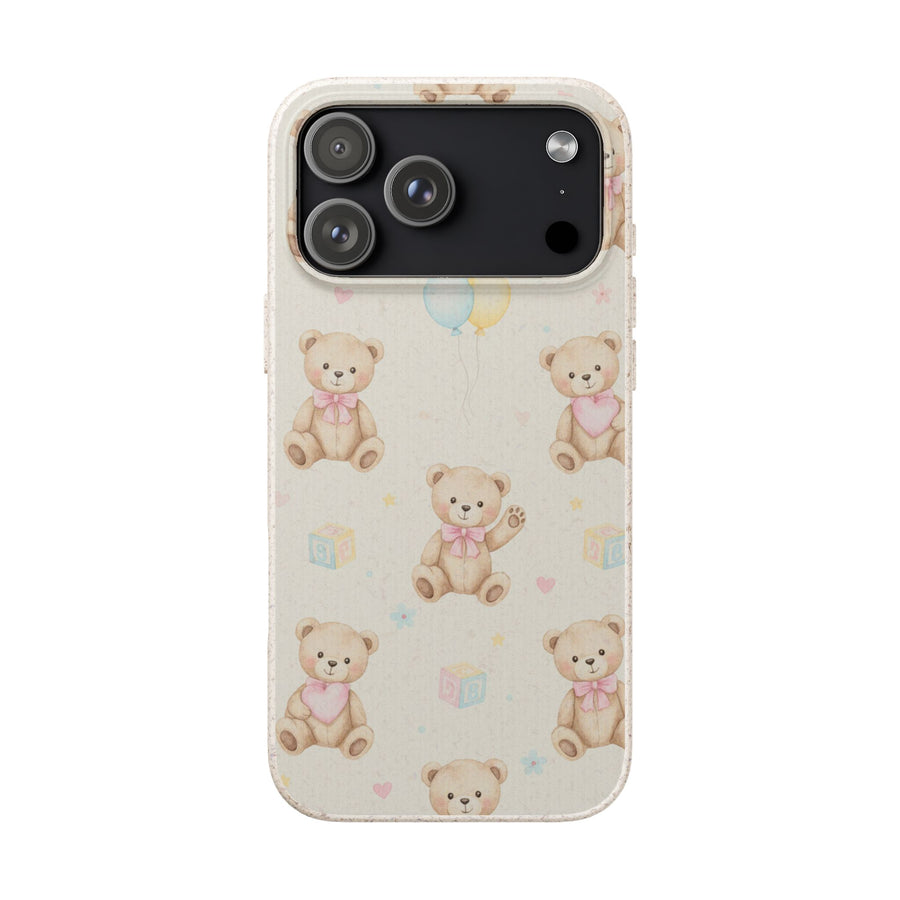 Cute Teddy Bears | Biodegradable Case
