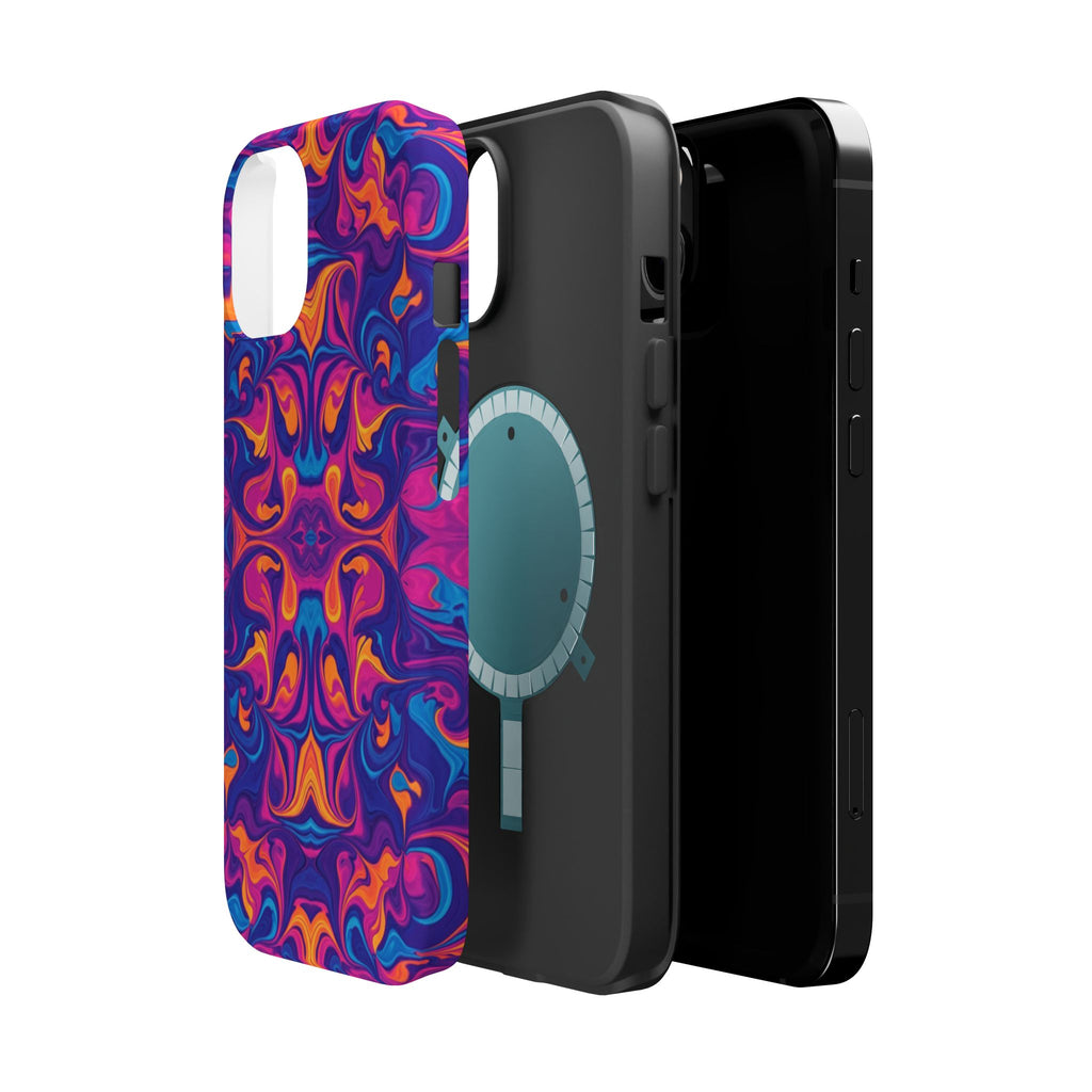 Neon Swirl | Tough MagSafe Case
