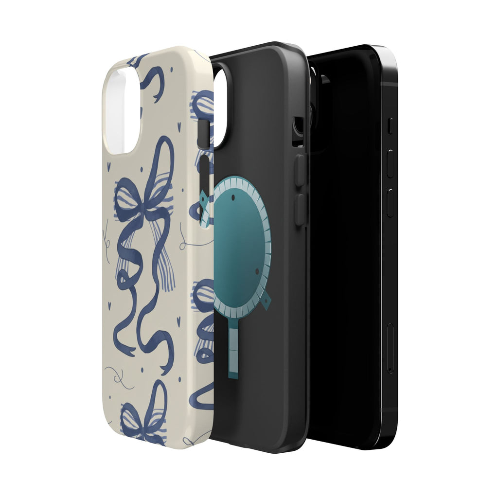 Indigo Ribbon | Tough MagSafe Case