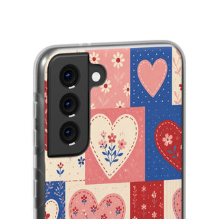 Patchwork Hearts | Clear Case — product image 21