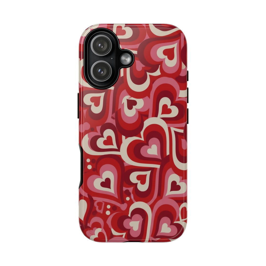 Y2K Swirl Hearts | Tough Case