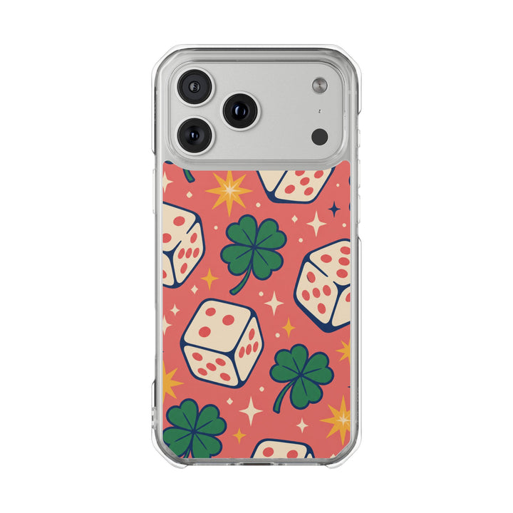 Lucky Dice | Clear MagSafe Case