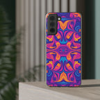 Neon Marble | Clear Case