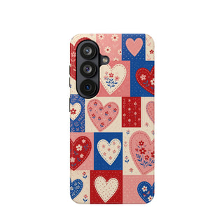 Patchwork Hearts | Tough MagSafe Case — product image 41