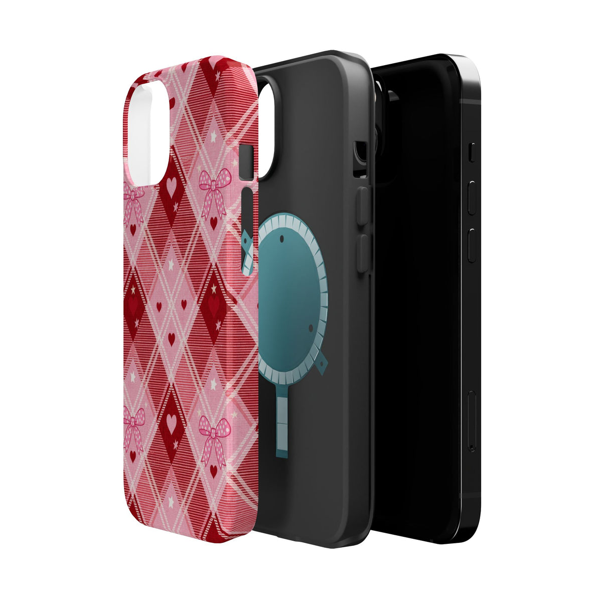 Heart Plaid | Tough MagSafe Case — product image 44