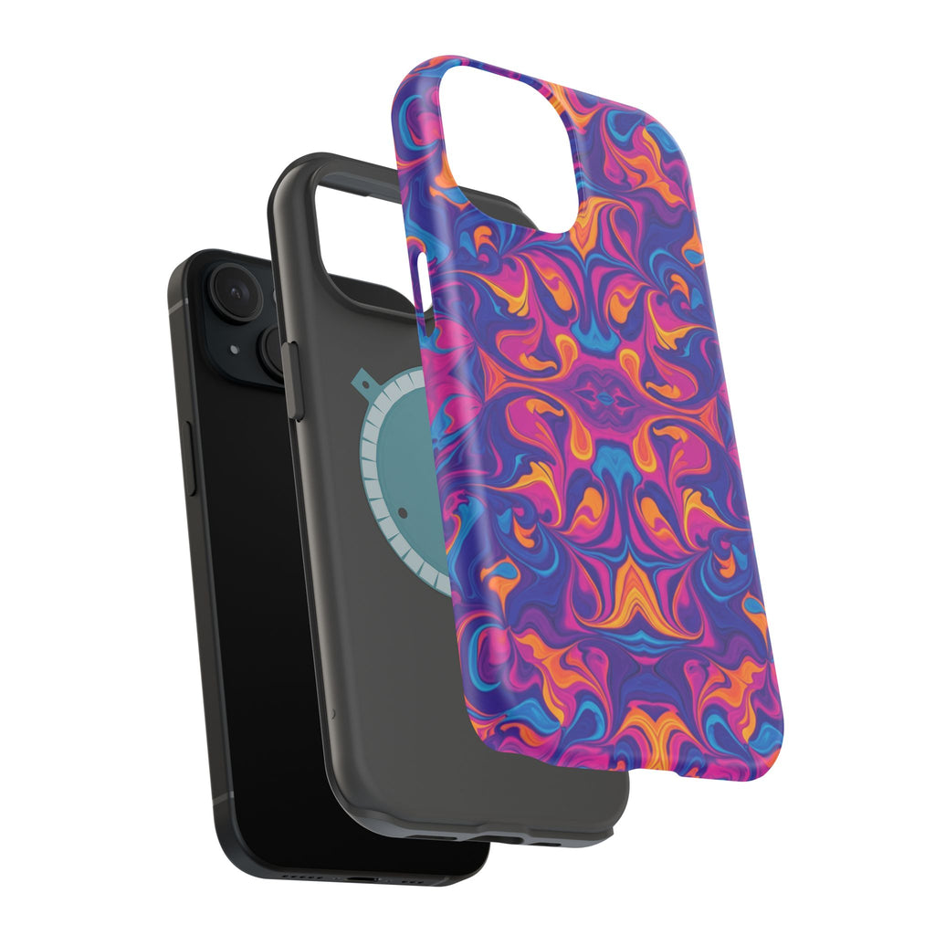 Neon Swirl | Tough MagSafe Case