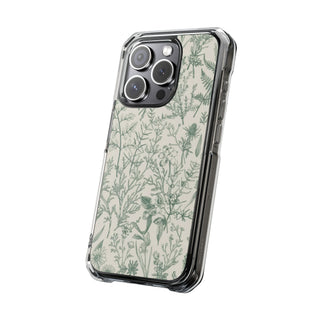 Frost Meadow | Clear MagSafe Case