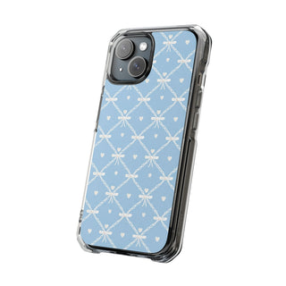 Ribbon Sky | Clear MagSafe Case
