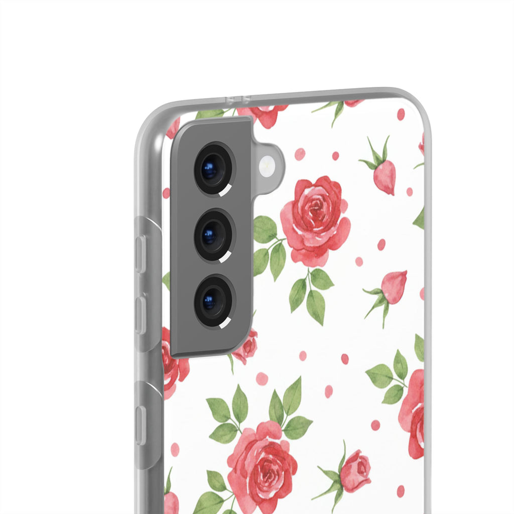 Retro Rose | Galaxy Clear Case
