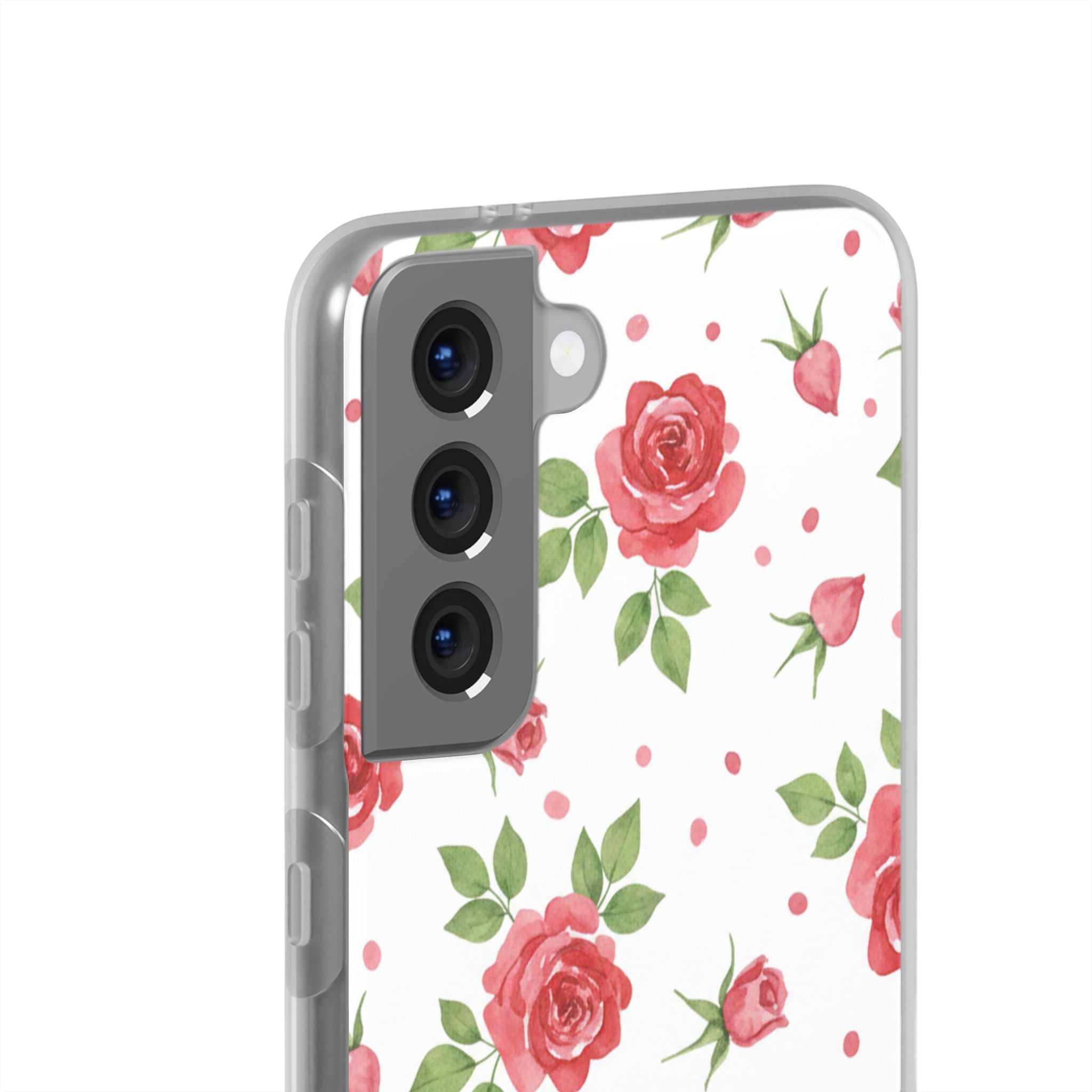 Retro Rose | Galaxy Clear Case