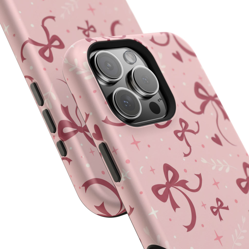 Coquette Bow Print | Tough MagSafe Case