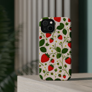 Strawberry Vines | Tough MagSafe Case — product image 46