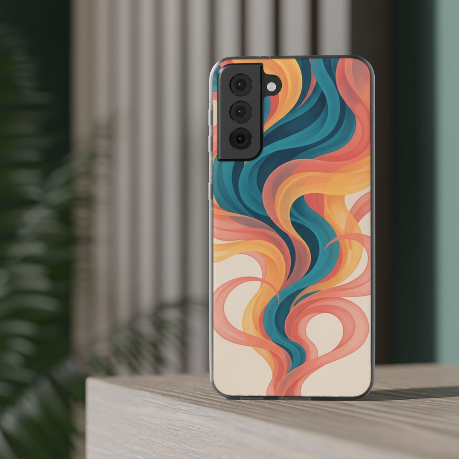 Retro Flame | Clear Case