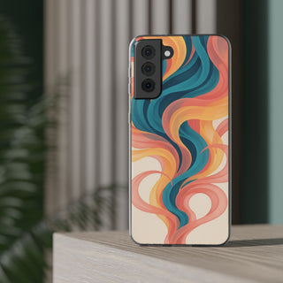 Retro Flame | Clear Case