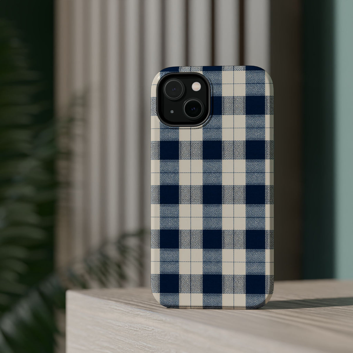 Ink Gingham | Tough MagSafe Case — product image 46