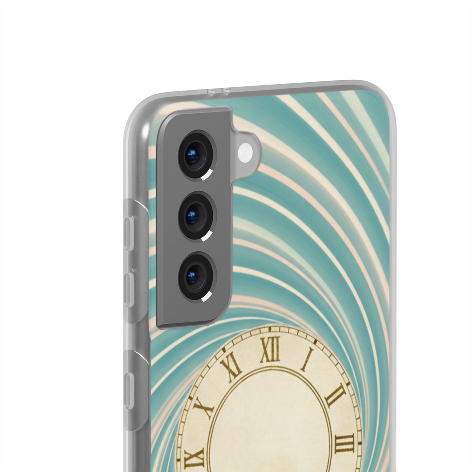 Clock Ripple | Clear Case
