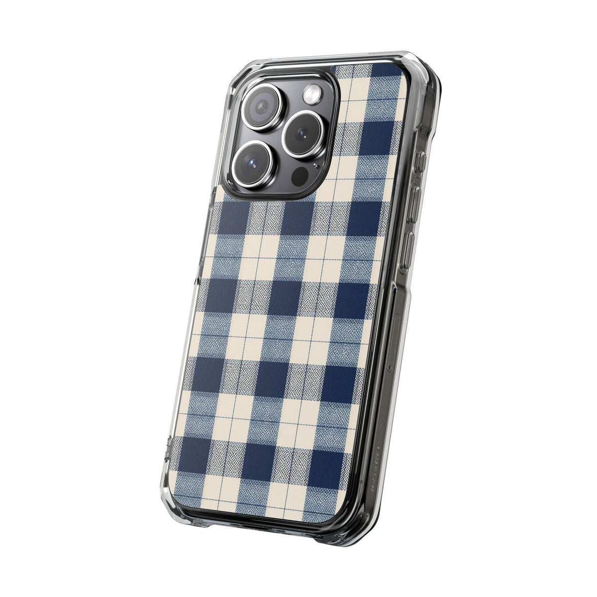 Ink Gingham | Clear MagSafe Case — product image 20