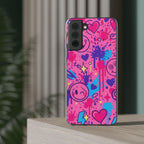 Cloudy Cherry | Clear Case