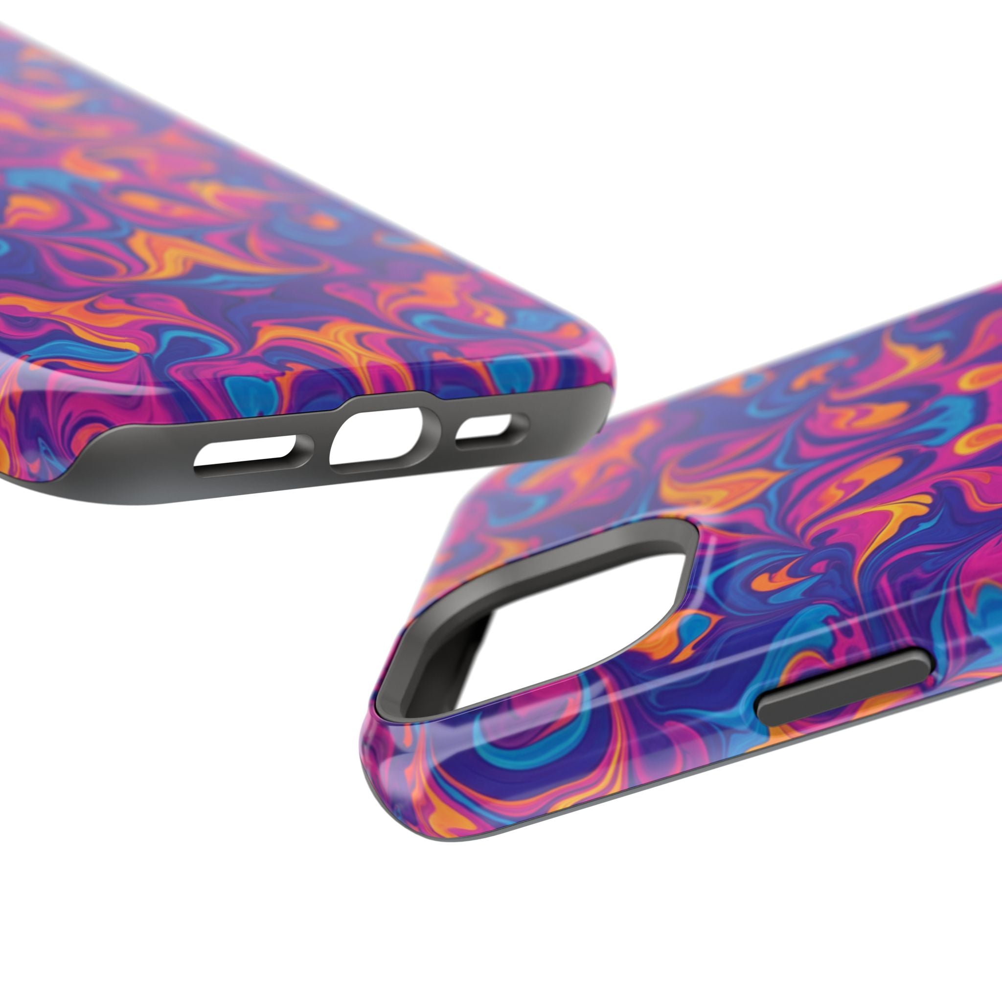 Neon Swirl | Tough MagSafe Case