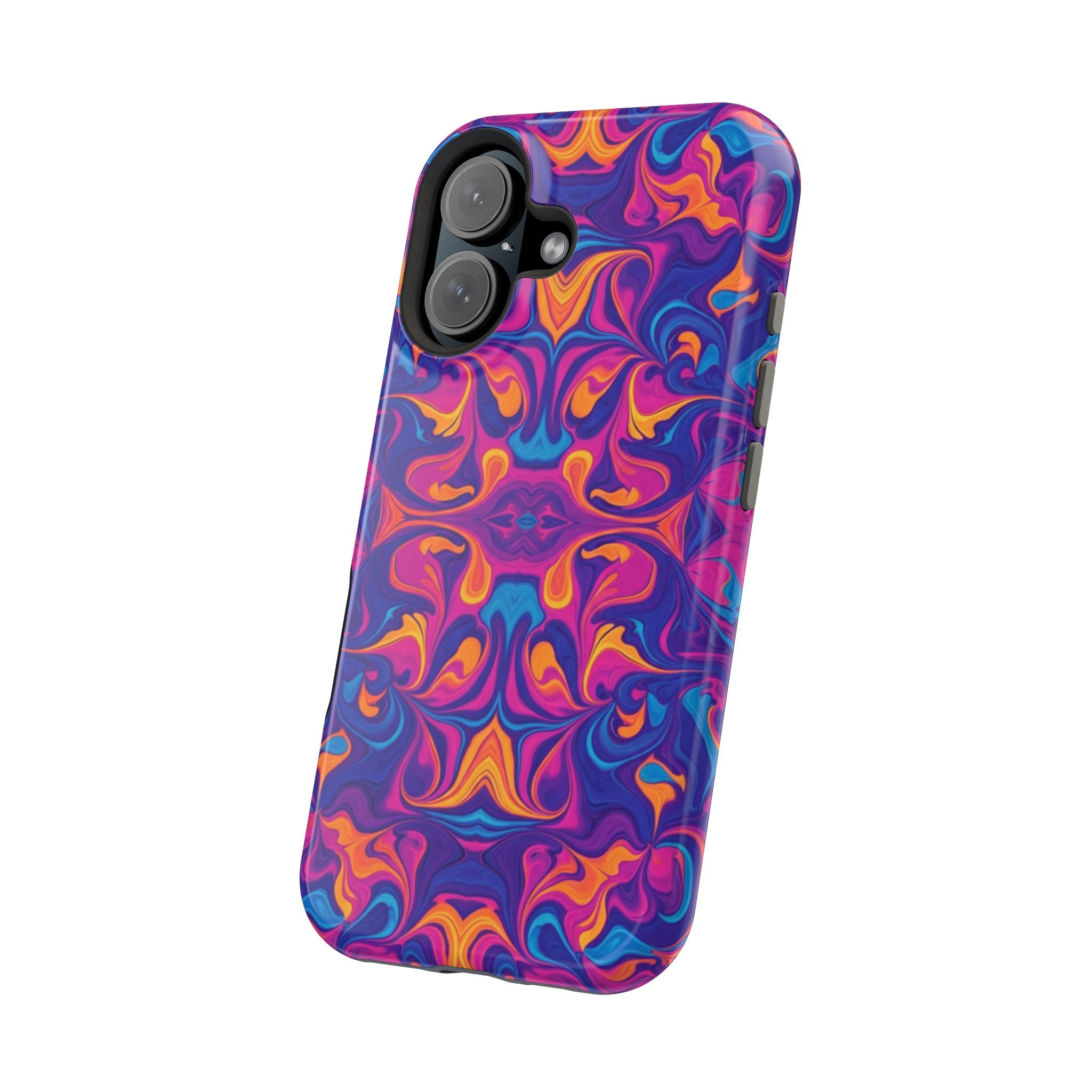 Neon Swirl | Tough MagSafe Case