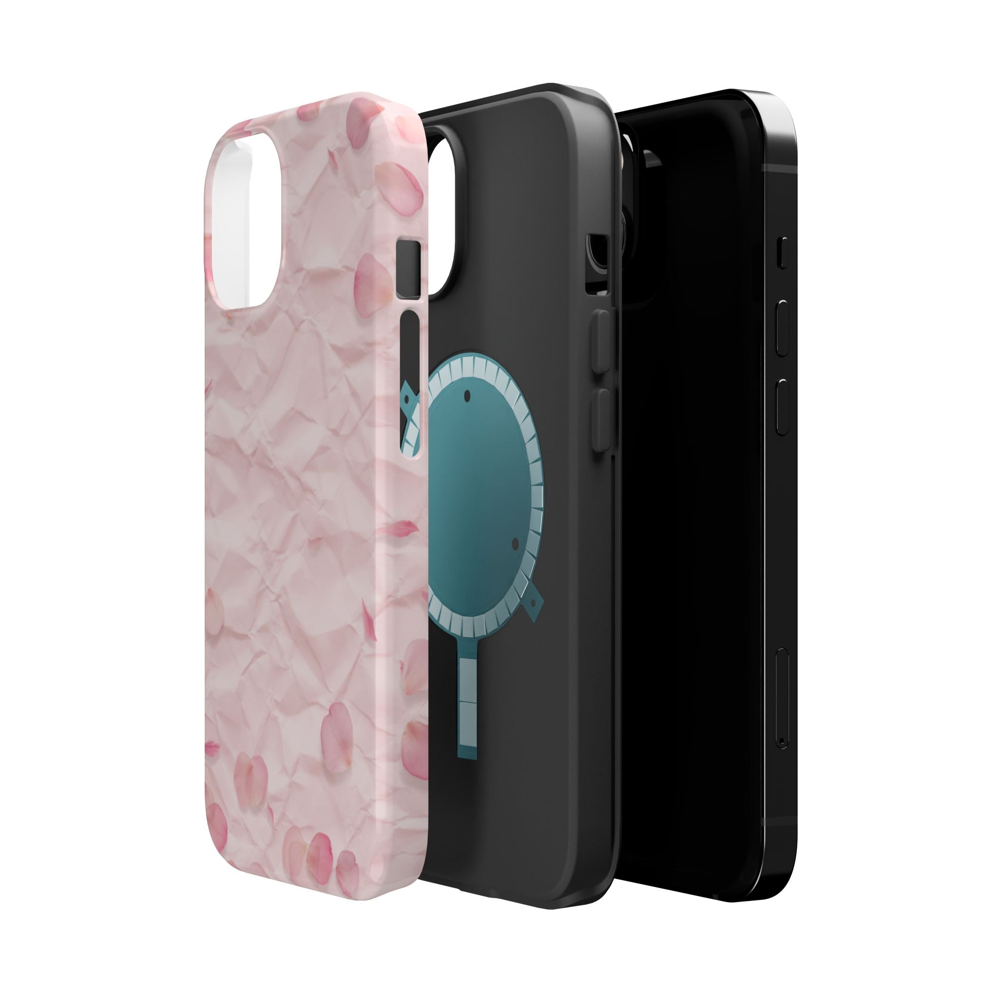 Blush Crinkle | Tough MagSafe Case