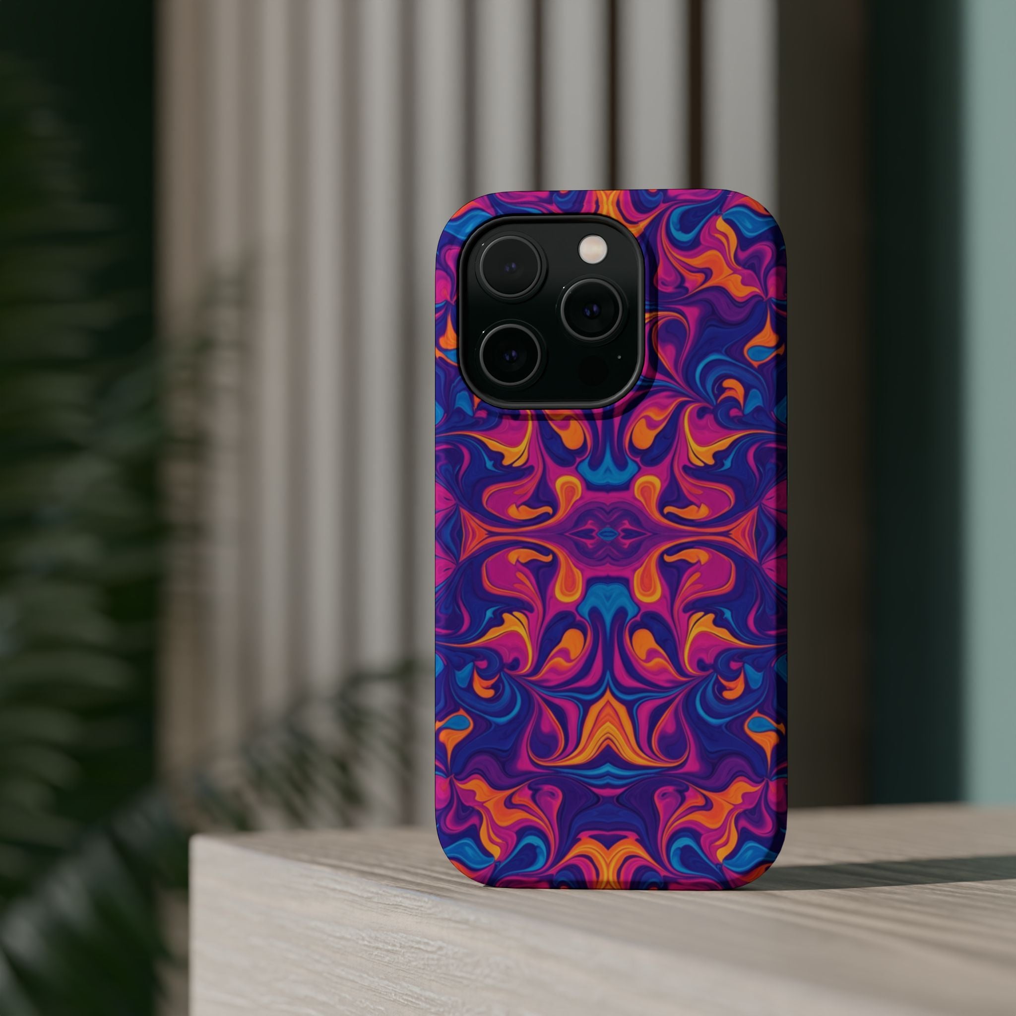 Neon Swirl | Tough MagSafe Case