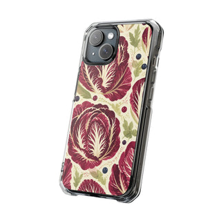 Radicchio Rosettes | Clear MagSafe Case — product image 17