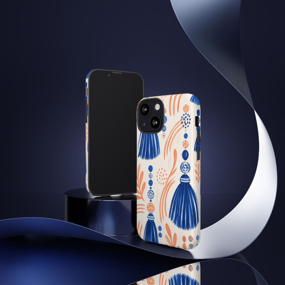 Cobalt Tassels | Tough Case — product image 102
