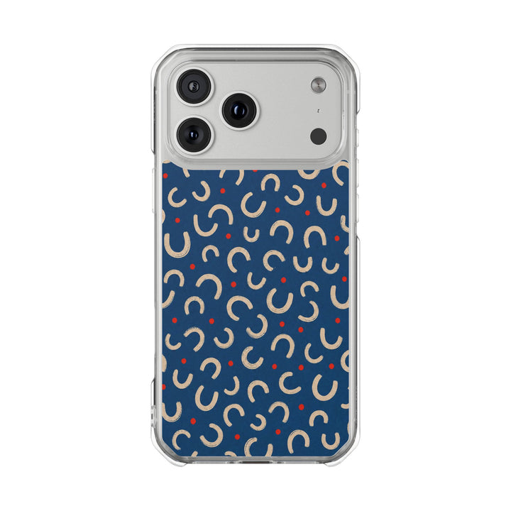 Denim Cream | Clear MagSafe Case