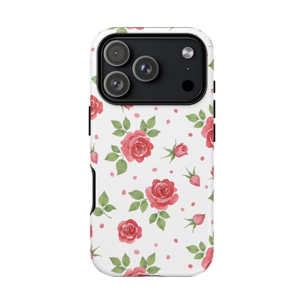 Ditsy Red Rose | Tough Case