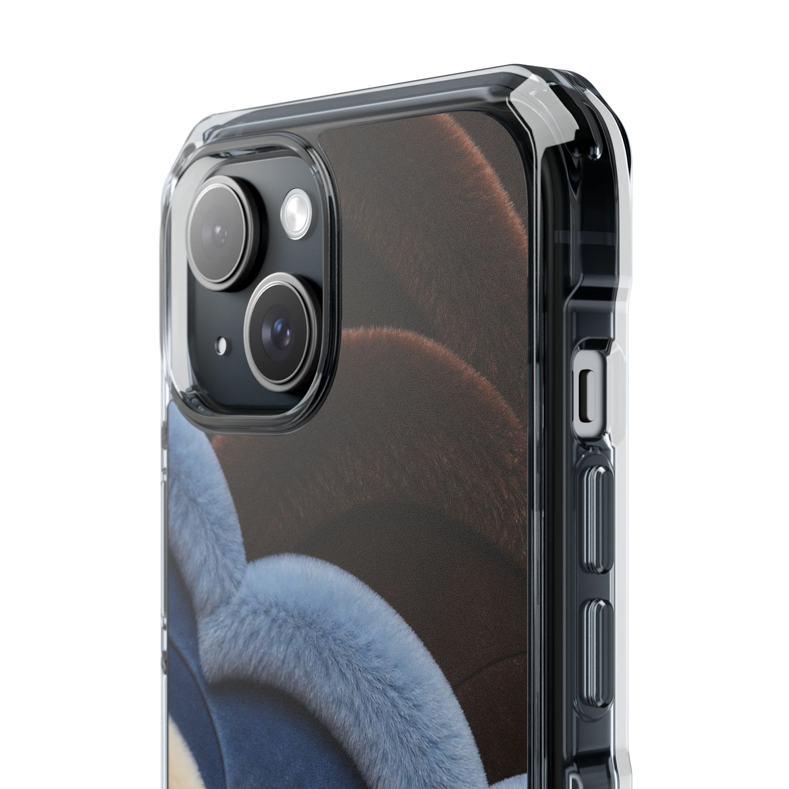 Faux Fur | Clear MagSafe Case