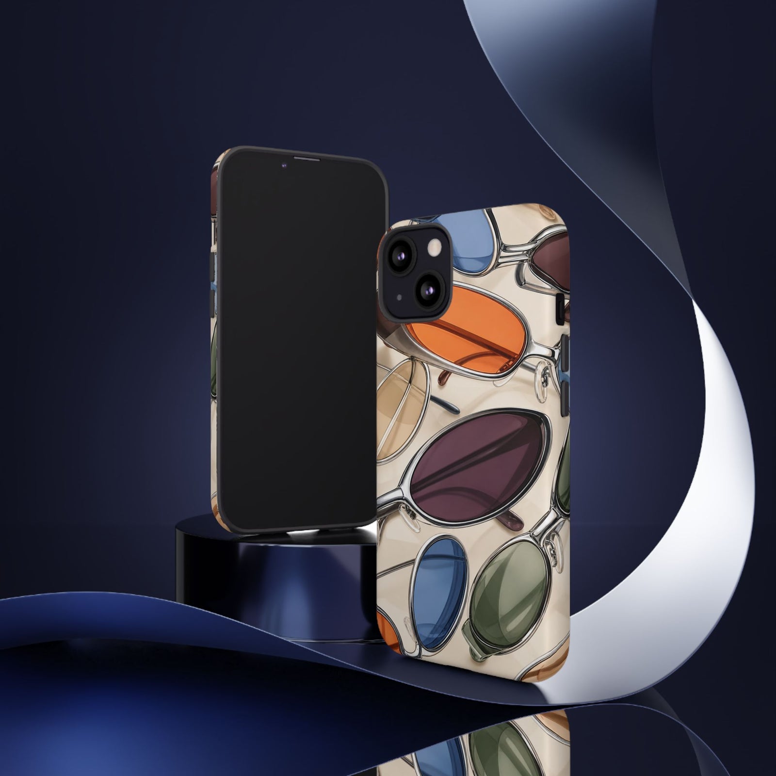 Persimmon Grid | Tough Case