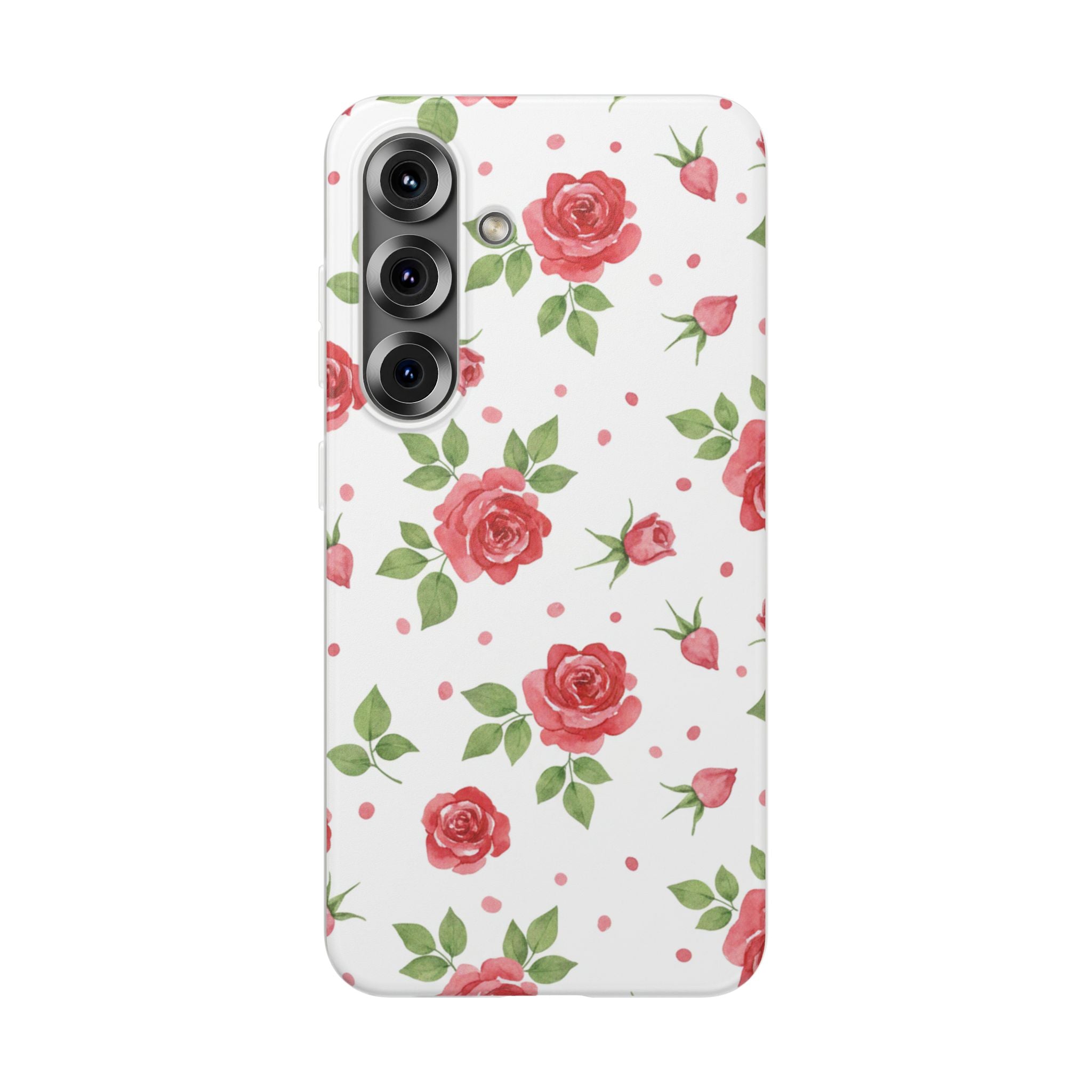 Retro Rose | Galaxy Clear Case