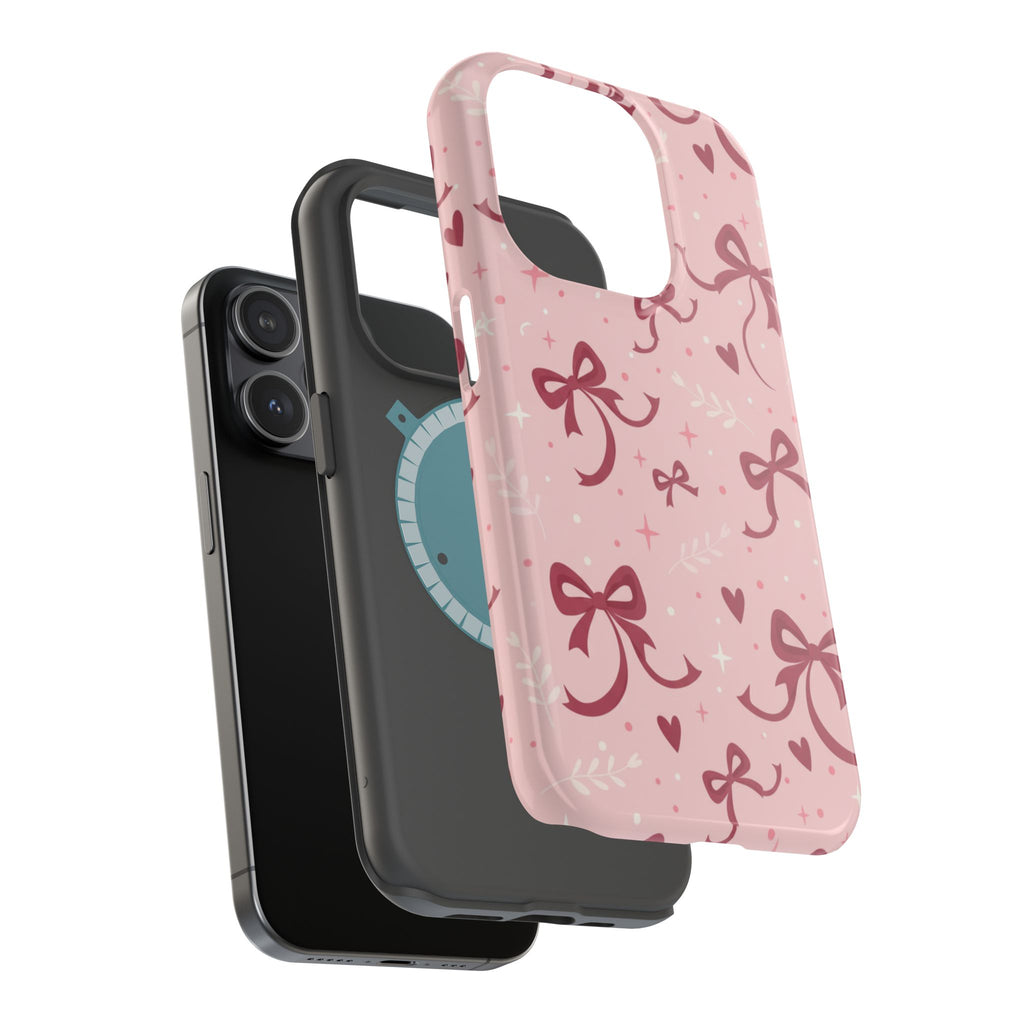 Coquette Bow Print | Tough MagSafe Case