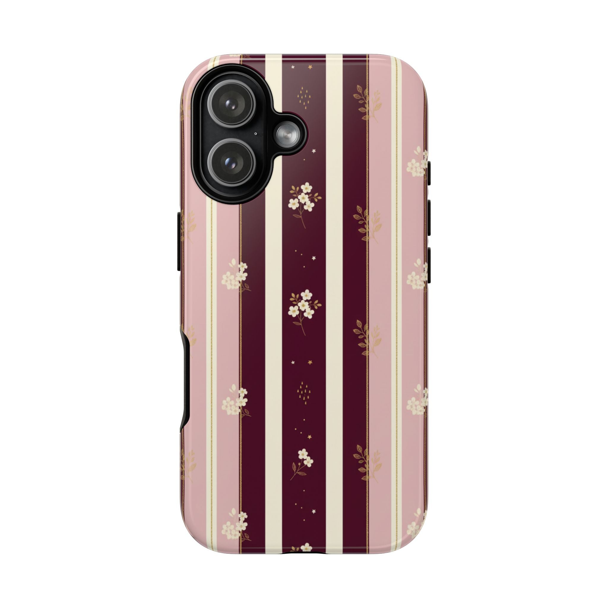 Vintage Pinstripe Bow | Tough Case