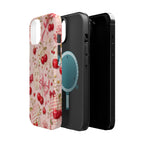 Cherry Ribbon Picnic | Tough MagSafe Case