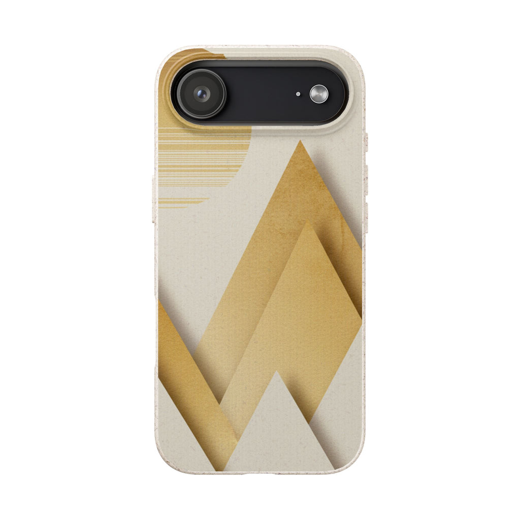 Golden Peaks | Biodegradable Case