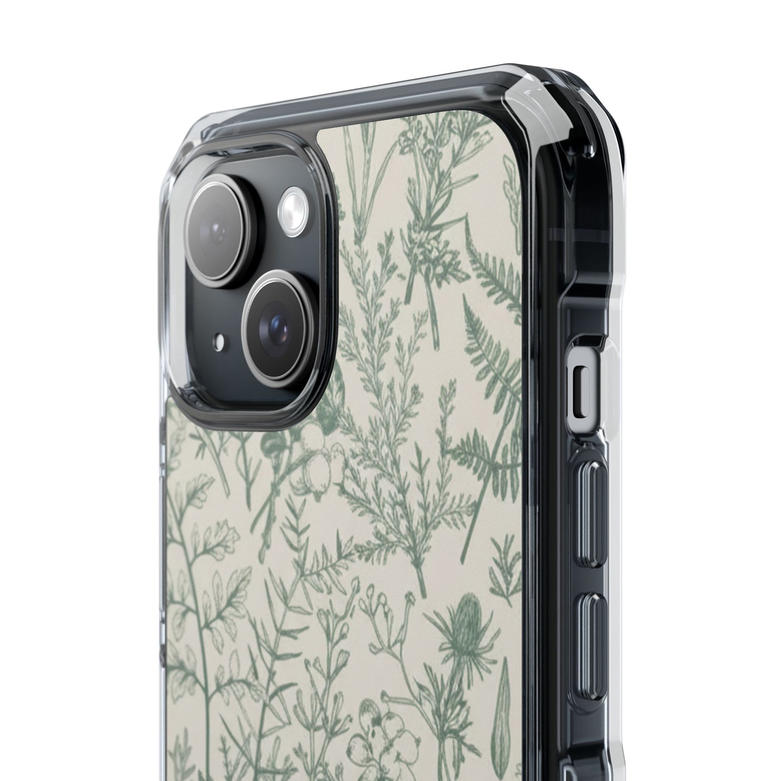 Frost Meadow | Clear MagSafe Case