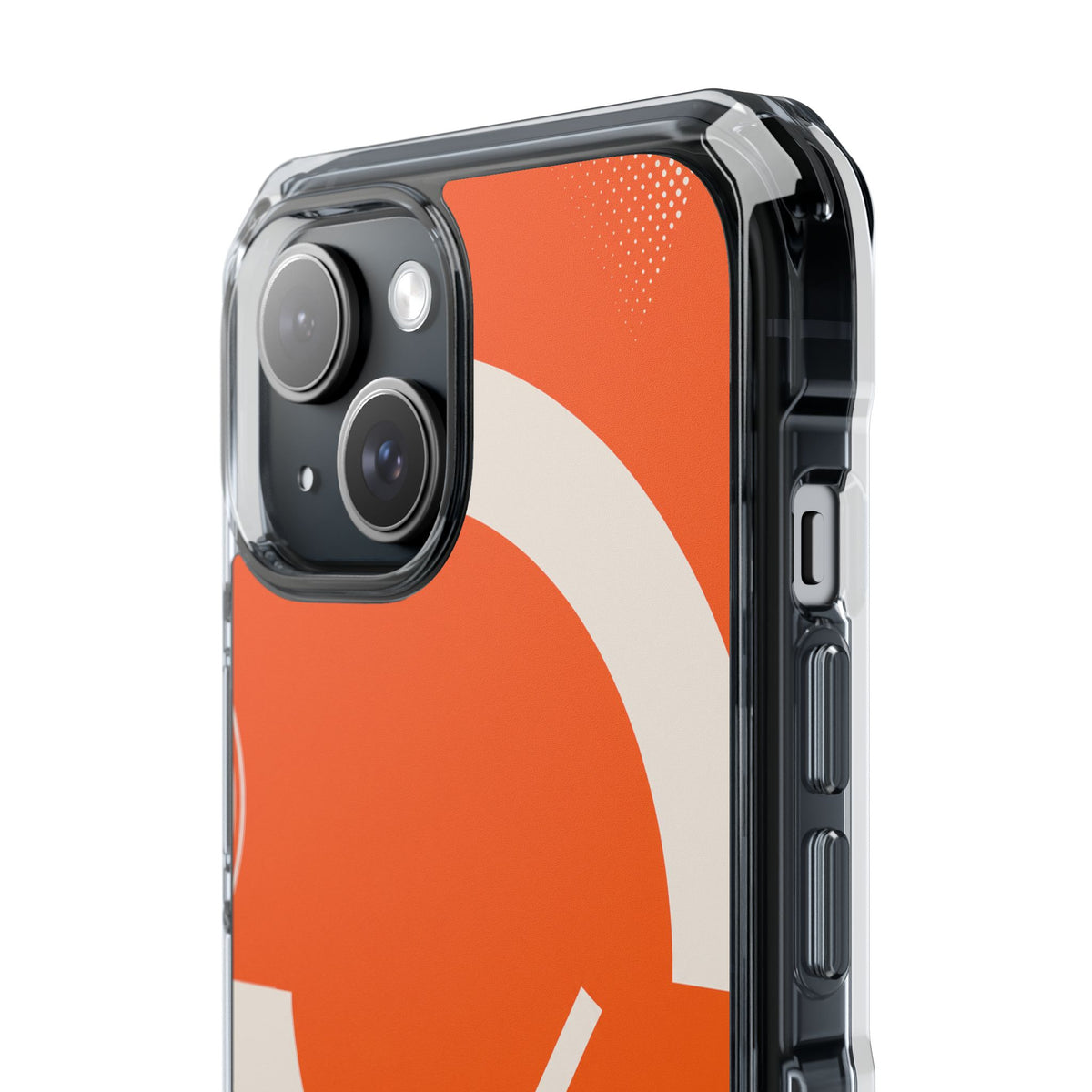 Orange Orbit | Clear MagSafe Case — product image 19