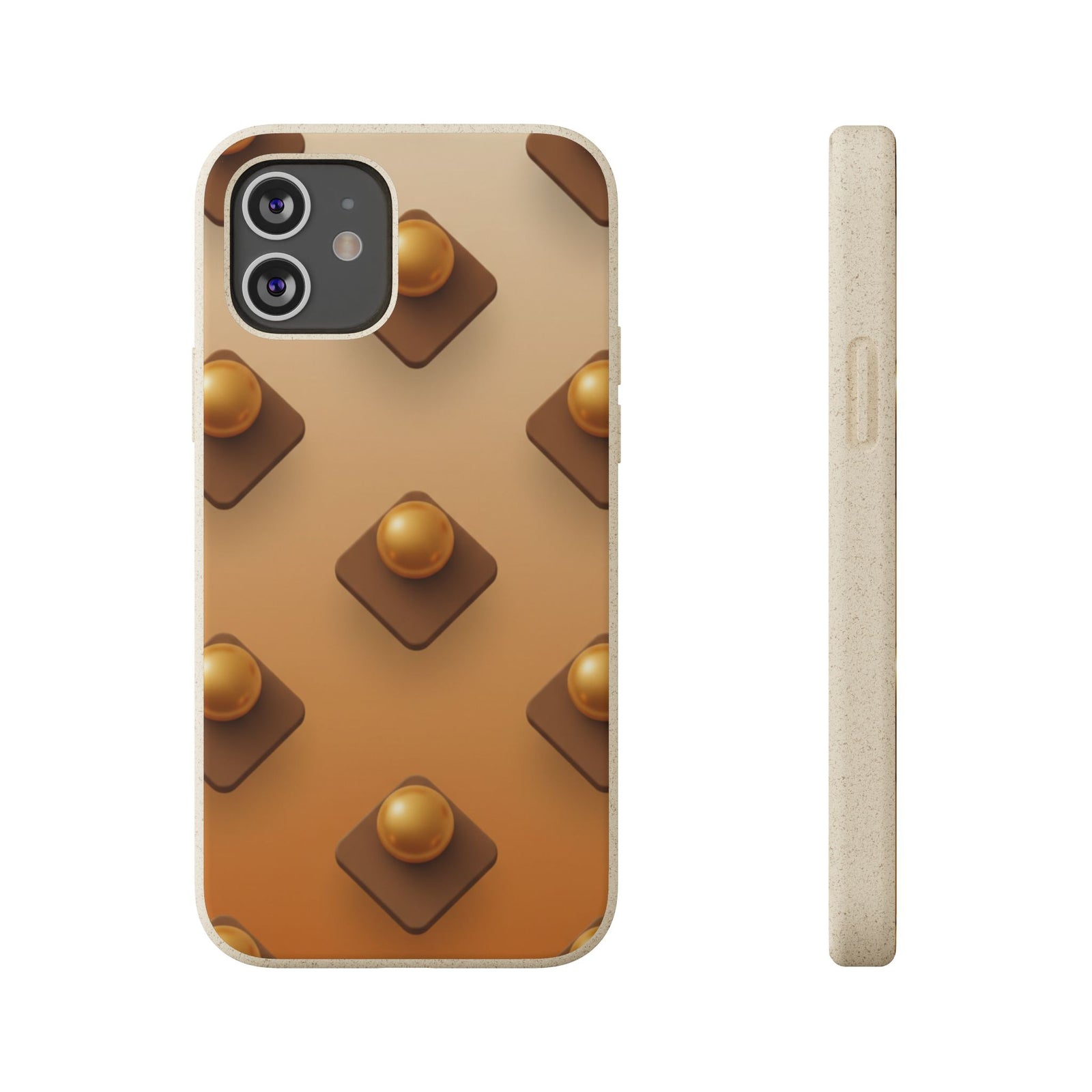 Amber Studs | Biodegradable Case