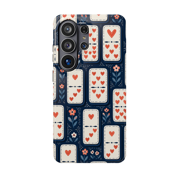 Heart Dominoes | Tough MagSafe Case