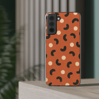 Terracotta Curves | Clear Case