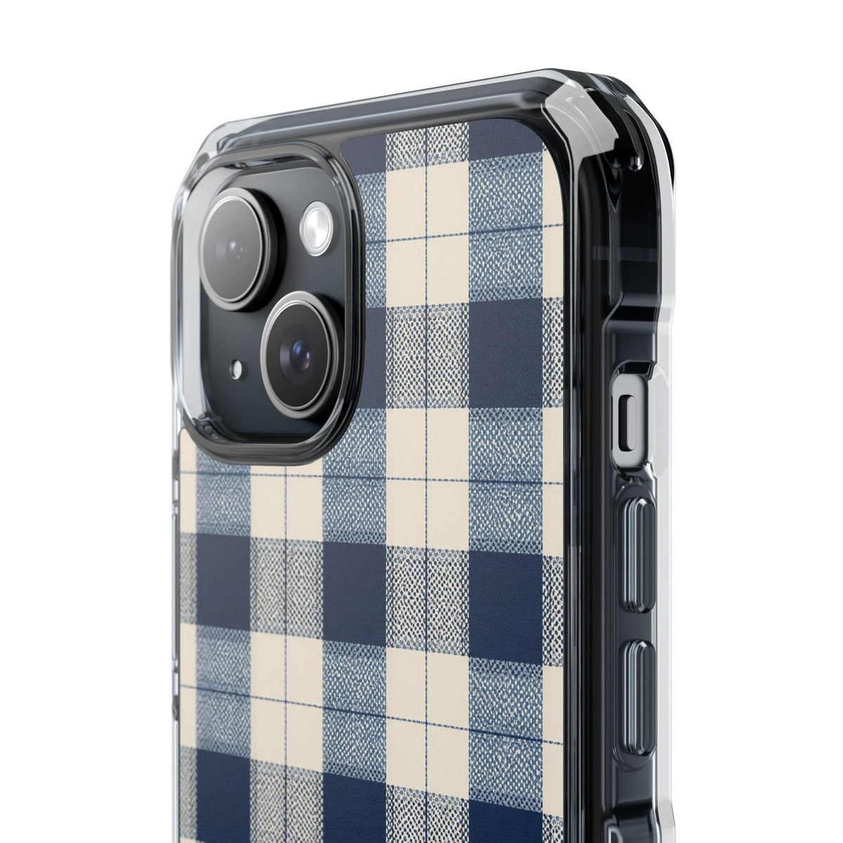 Ink Gingham | Clear MagSafe Case — product image 19