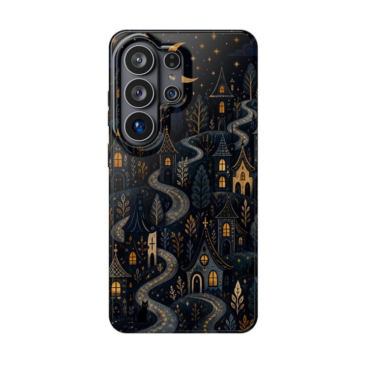 Haunted Village phone case design