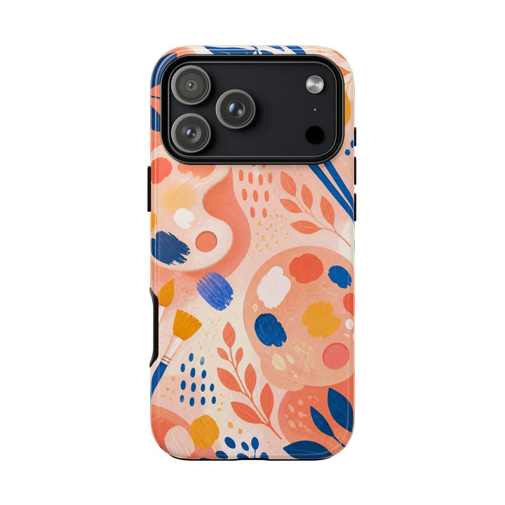 Coral Palette phone case design