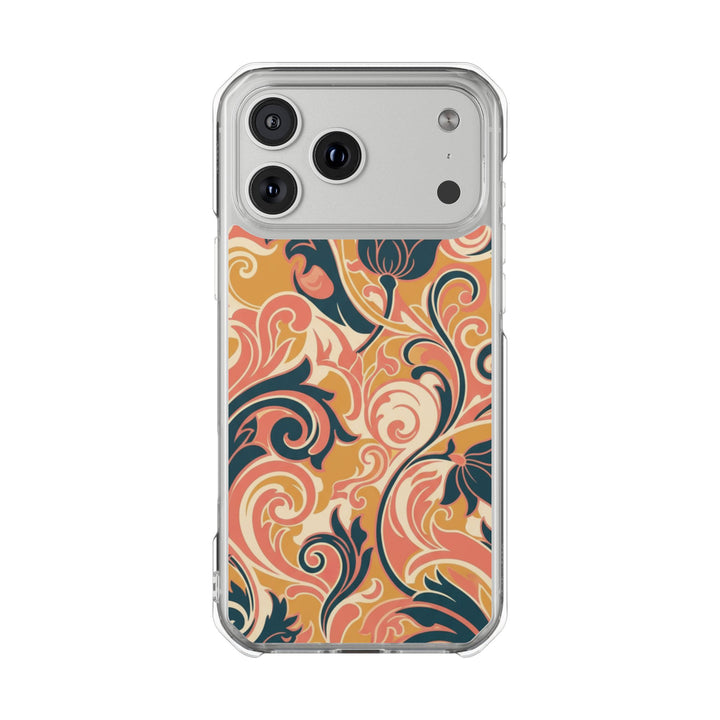 Baroque Bloom | Clear MagSafe Case