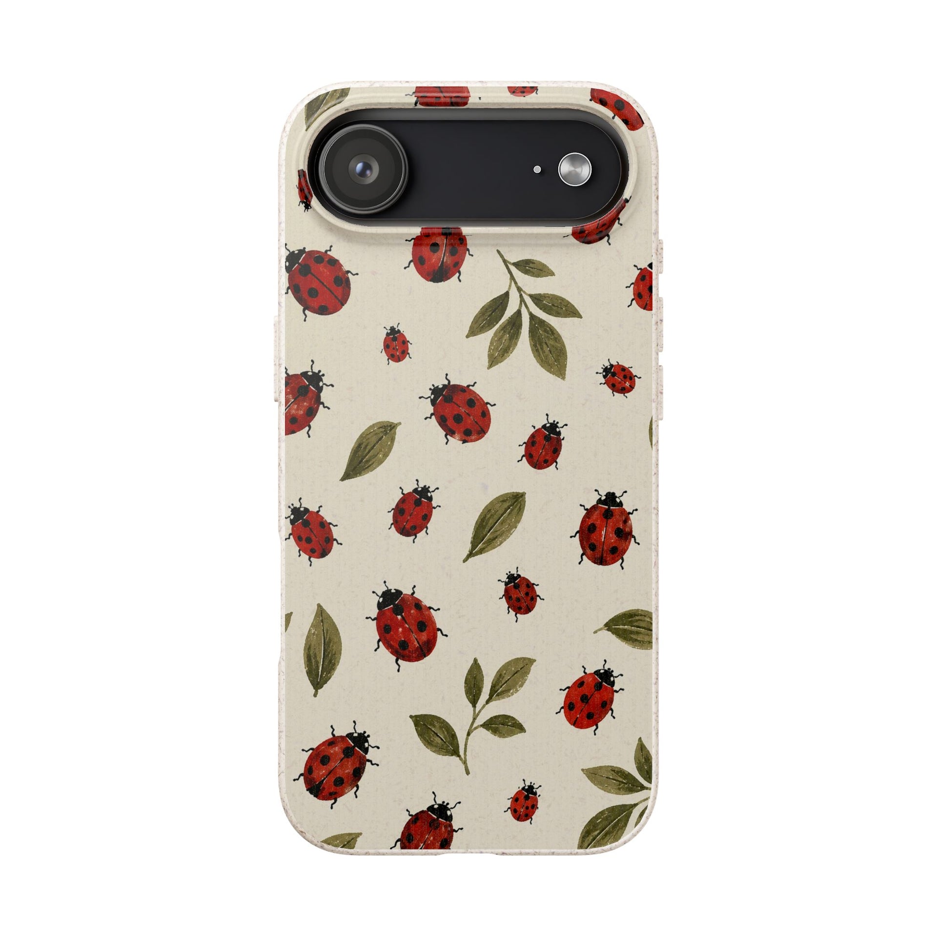 Ivory Ladybugs | Biodegradable Case