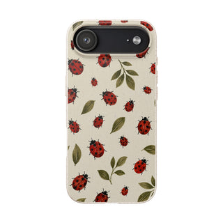 Ivory Ladybugs | Biodegradable Case